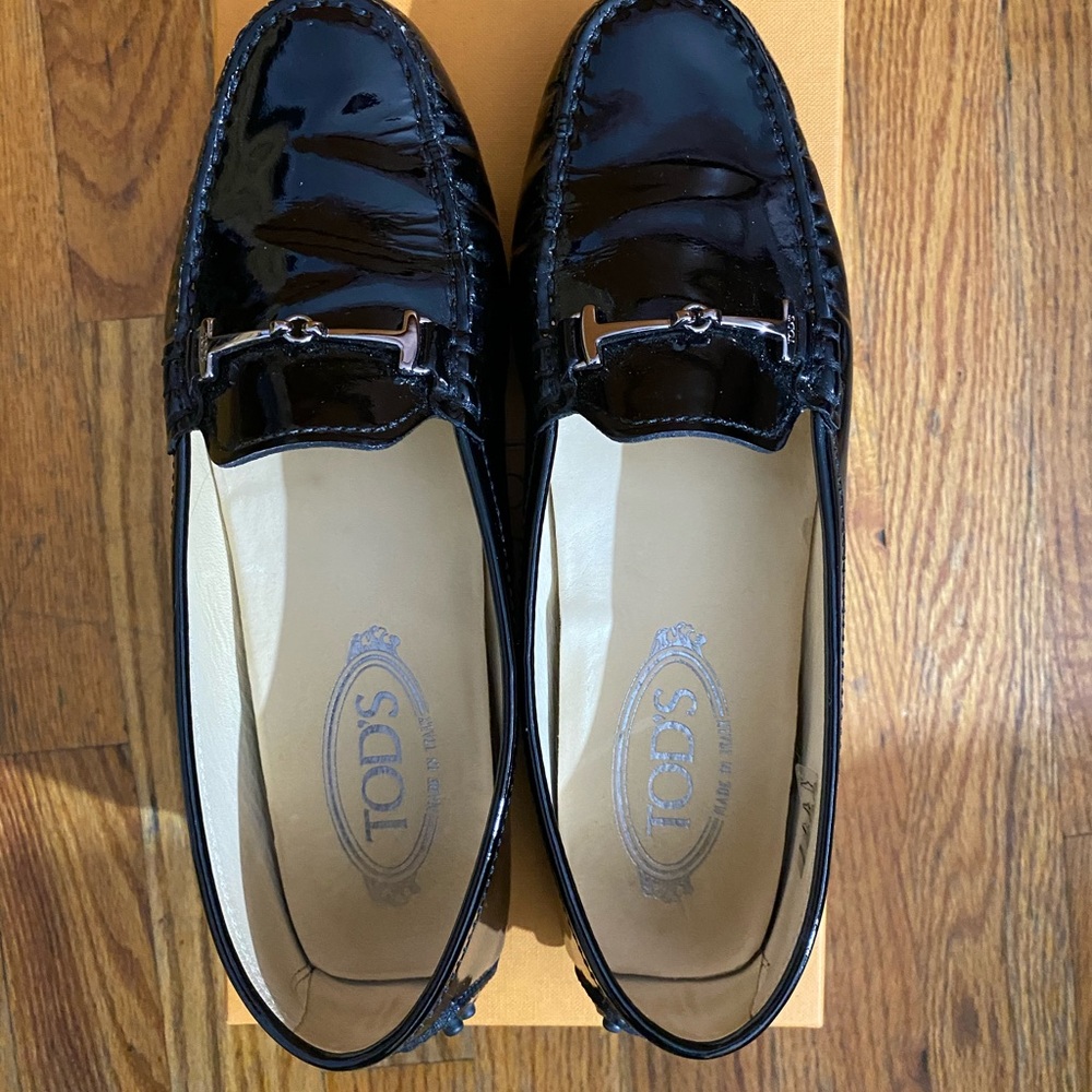 Tod’s Gommino Patent Leather Loafer